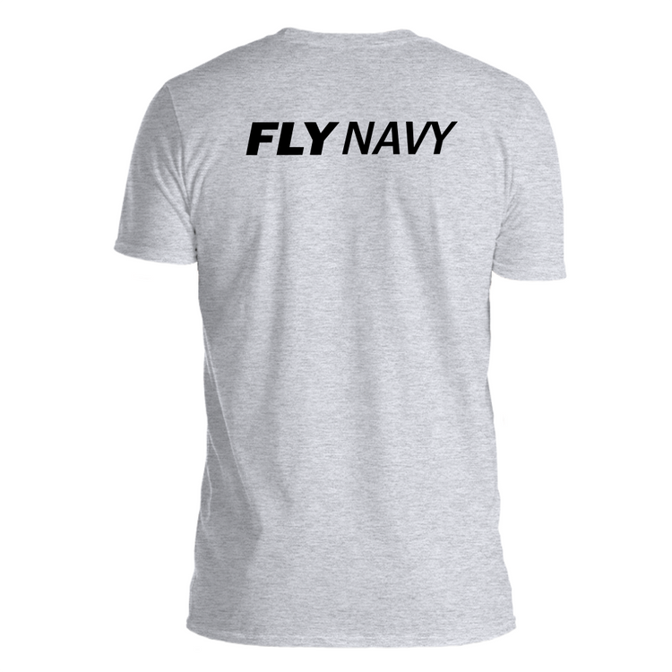723 SQN T-Shirt FLY NAVY - Back Print Only - BL TAC