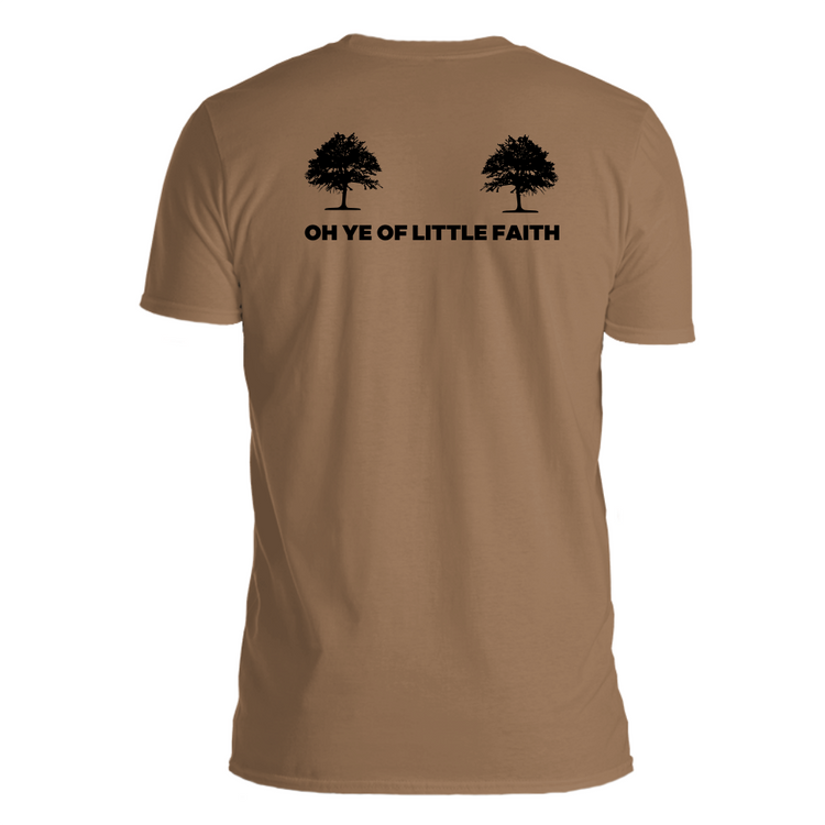 723 SQN T-Shirt OH YE OF LITTLE FAITH - Back Print Only - BL TAC