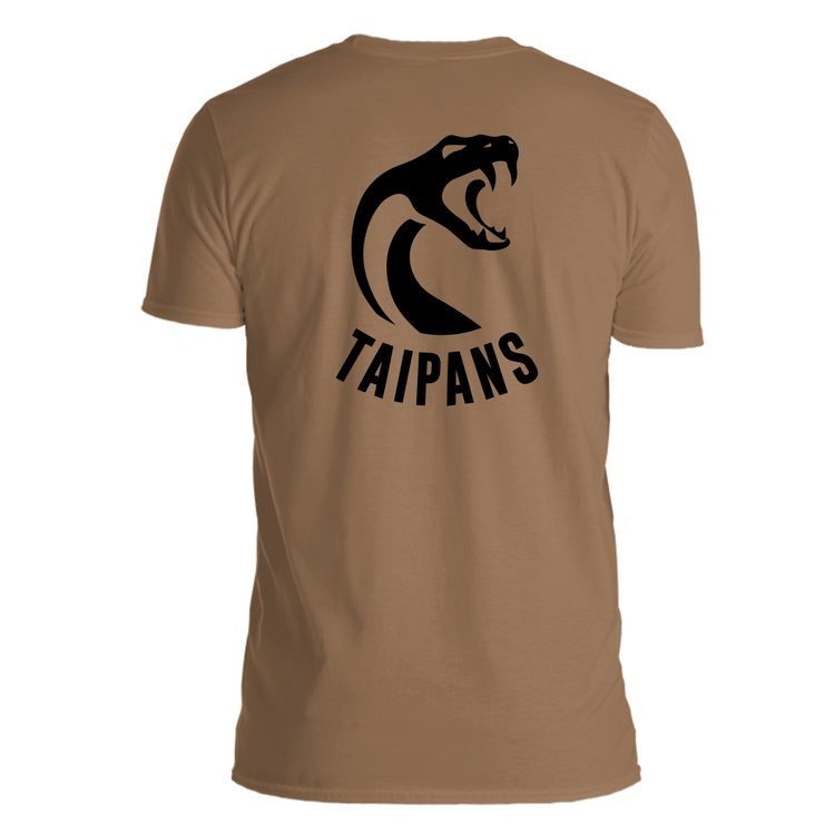 723 SQN T-Shirt TAIPANS - Back Print Only - BL TAC
