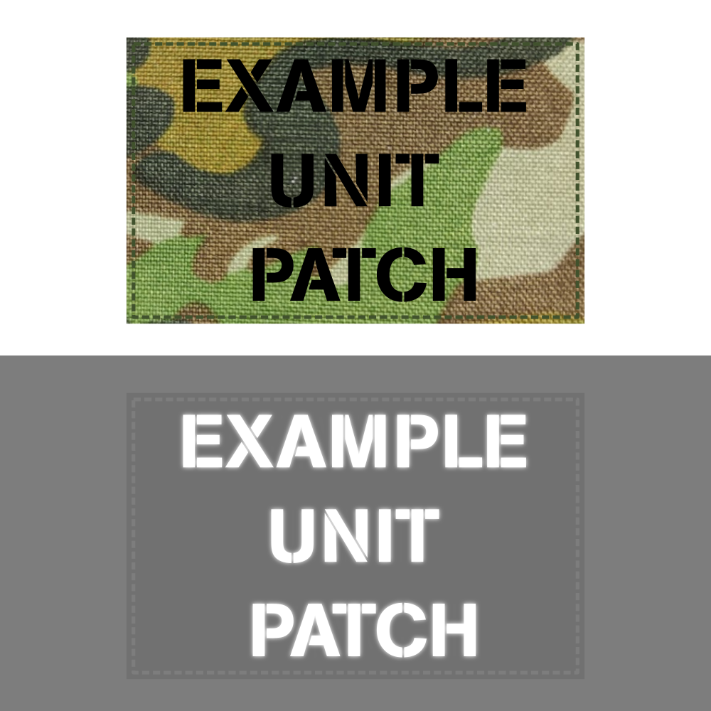 EXAMPLE UNIT Patch - Laser Cut IR