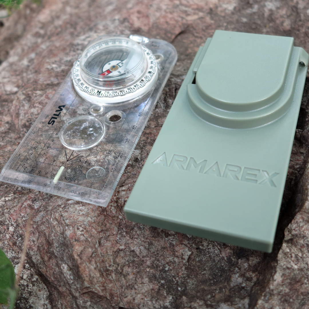 Silva Compass COVER for Expedition 54 Series - Bearded Lion