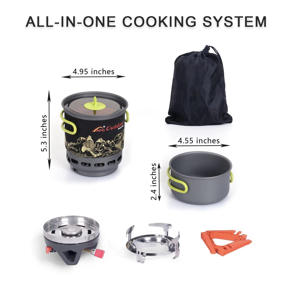 APG Gas Cooking System - Bearded Lion