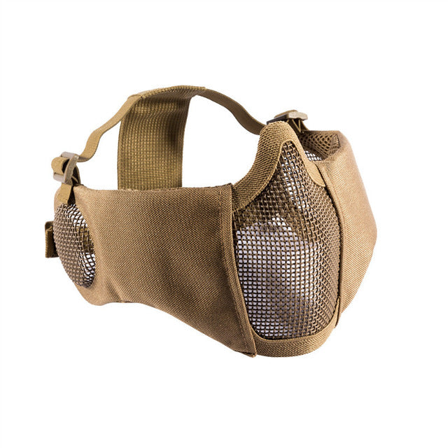 Foldable Mesh Mask With Ear Protection - Bearded Lion