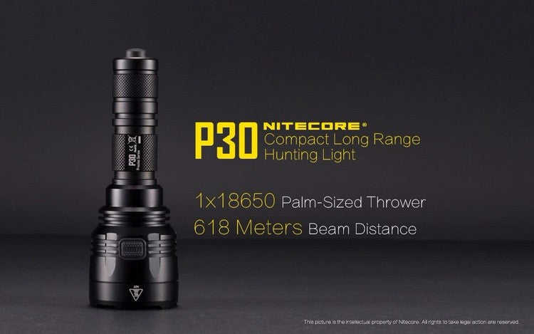 NITECORE P30 Flashlight - Bearded Lion