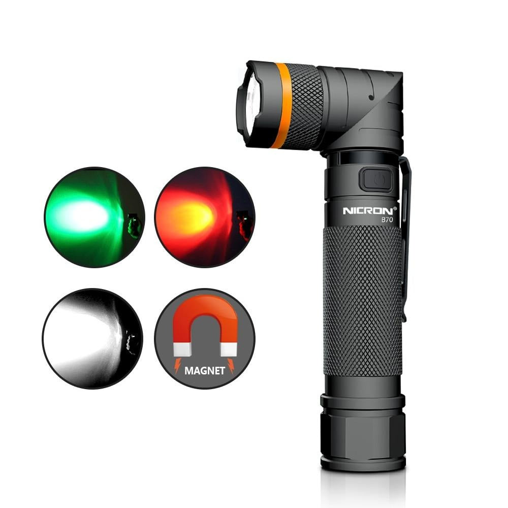 90 degree rechargeable flashlight 90 Degree LED Flashlight